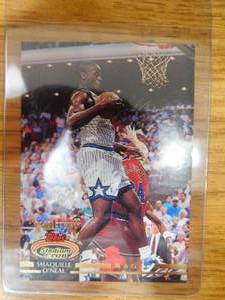 lot 97 image: 1992 Stadium Club Shaquille ONeal Rookie Card #247 - LK