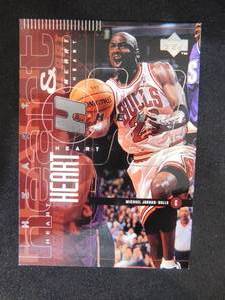 lot 134 image: 1998 Upper Deck Heart & Soul Michael Jordan #26