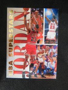 lot 135 image: 1993-94 Fleer NBA Superstars Michael Jordan #7