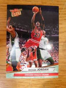 lot 149 image: 1992-93 Ultra Michael Jordan #27