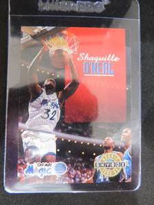 lot 175 image: 1992 Skybox Shaquille ONeal Rookie Card #382 LK