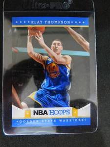 lot 177 image: 2012 NBA Hoops Klay Thompson Rookie Card #232 LK