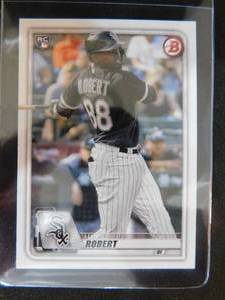 lot 189 image: 2020 Bowman Luis Robert Rookie Card #18