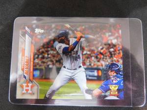 lot 190 image: 2020 Topps Yordan Alvarez Rookie Card #276  SP Factory Set Variation