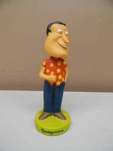 lot 18 image: AWESOME QUAGMIRE FAMILY GUY BOBBLEHEAD - 2005 FOX - APPROX 7 - SEE PICTURES