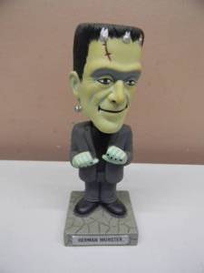 lot 35 image: RARE - FUNKO INC HERMAN MUNSTER BOBBLEHEAD - APPROX 7 - SEE PICTURES