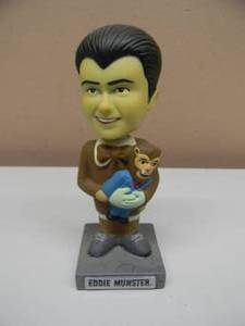lot 36 image: COOL - FUNKO INC EDDIE MUNSTER BOBBLEHEAD - APPROX 5 - SEE PICTURES