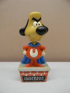 lot 48 image: RARE - FUNKO UNDERDOG BOBBLEHEAD - APPROX 7 - SEE PICTURES