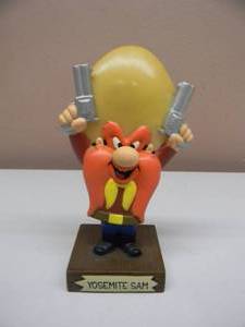 lot 56 image: RARE - 2006 FUNKO YOSEMITE SAM BOBBLEHEAD - APPROX 6 - SEE PICTURES