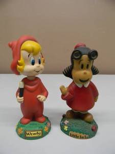 lot 68 image: VINTAGE FunKo WENDY & LITTLE LU LU - NICE - VERY COOL PIECES - SEE PICTURES
