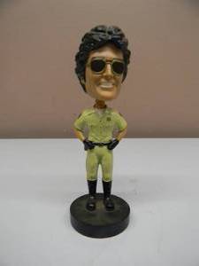 lot 73 image: VINTAGE UPPER DECK FRANK PONCHERELLO (PONCH - FROM CHIPS) BOBBLEHEAD FIGURE  - NICE - VERY COOL PIECE - SEE PICTURES