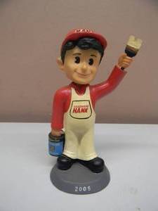 lot 75 image: VINTAGE RARE - HARDWARE HANK BOBBLEHEAD - NICE - VERY COOL PIECE - SEE PICTURES