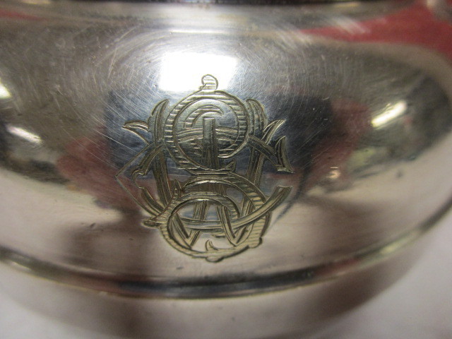 lot 332 image: TIFFANY AND CO. SILVER SOLDERED SUGAR BOWL