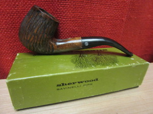lot 335 image: VINTAGE SHERWOOD SAVINELLI PIPE, MADE IN ITALY