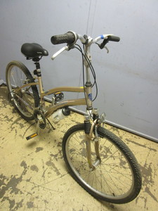 lot 356 image: LAND-RIDER BICYCLE, 15 FRAME, DUAL SUSPENSION SYSTEM