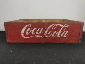 Coca-Cola Wood Crate