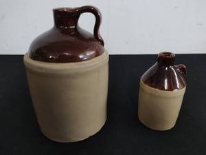Two Vintage Stoneware Jugs