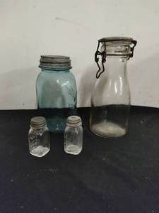 Collection of Vintage Jars