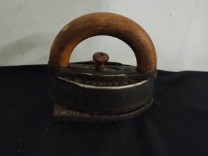 Two Vintage Iron Accessories