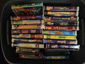 Collection of VHS Tapes