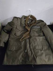 US Navy Jacket with Liner and Scarf