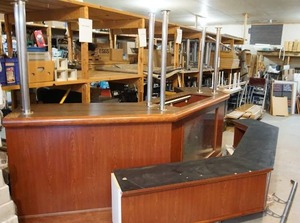 lot 1 image: Authentic Brunswick Authorized Dealer Bar