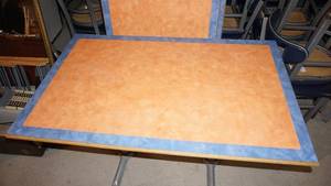 lot 19 image: Five Commercial Tables--46 Long  x  28 Wide