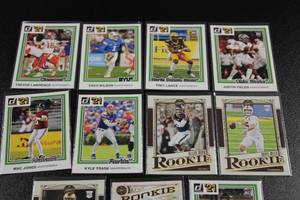 lot 15 image: 2021 Complete Quarterback Rookie Card Lot  11 Cards - Donruss