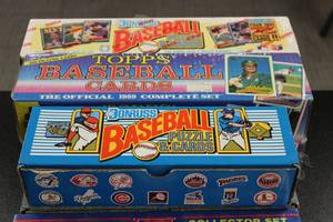 lot 57 image: Baseball Factory Sealed Complete Set Lot  8 Sets