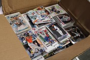 lot 65 image: Box of Baseball Prospect & Rookie Cards  12x9x6 Box