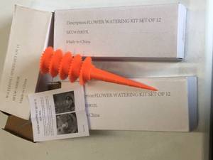 Brand New Lot of 34 Total Flower Watering Spikes