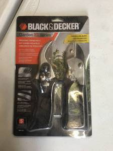 Brand New Black & Decker 2 Piece Pruner Combo Set