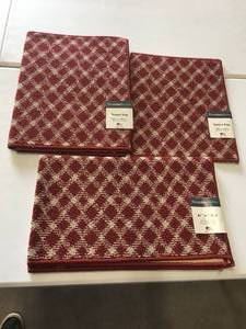 Brand New 3 Piece Madison Home Skid Resistant Indoor Rug Set