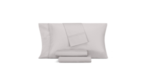 Brand New AQ Textiles Legacy Double Hem 4-Pc 1000 Thread Count Cotton Blend Queen Sheet Set