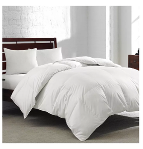 Brand New Royal Luxe White Goose Feather & Down 240-Thread Count FullQueen Comforter
