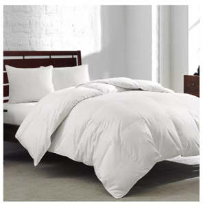 Brand New Royal Luxe White Goose Feather & Down 240-Thread Count FullQueen Comforter