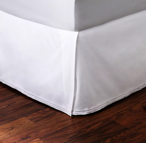 Brand New Hudson Park Collection Italian Percale Twin Bedskirt