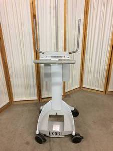lot 8 image: Boston Scientific EKOS PT-3B EkoSonic Control Unit Mobile Cart With IV Pole - Great Condition (No Unit Included Just The Cart)