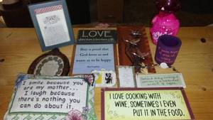 lot 11 image: Clever signs and more.