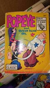 lot 39 image: Childrens books. Dozens Popeye Big Little Book.