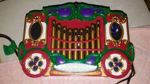 lot 60 image: Carousel horses- Merry go Round, Ferris wheel.