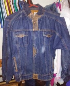 lot 88 image: Clothing- Jean jacket (L) and lots more