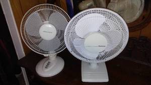 lot 89 image: (2) Oscillating fans.