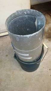 lot 205 image: Rolled Sheet Metal about 32 ft.