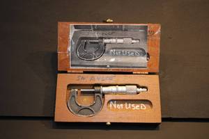 lot 1 image: Scherr Tumico Micrometer