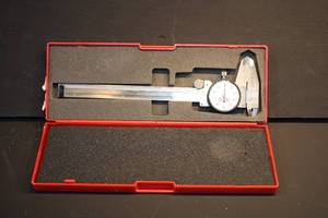 lot 3 image: Starrett 6 Inch Vernier Dial Caliper
