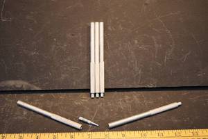 lot 40 image: Lot of 5 Blue Point Magnetic Metal Scribes
