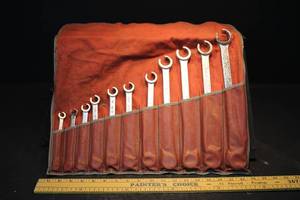 lot 52 image: 11 Piece Fairmount Wrench Set in Bag