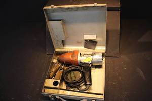 lot 62 image: Millers Falls  Drive Electric Impact with Accessories in Metal Case