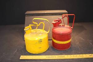 lot 102 image: Lot of 2 Petro Cans